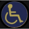 HANDICAPPED LOGO PIN